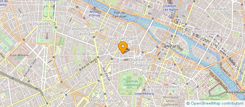 localisation de l'entreprise SOCIETE FRANCAISE DES AMIS DE SAINT JACQUES DE COMPOSTELLE  PARIS