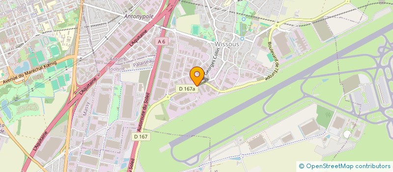 localisation de l'entreprise SOCIETE FRANCAISE DES DEMENAGEURS REUNIS à WISSOUS