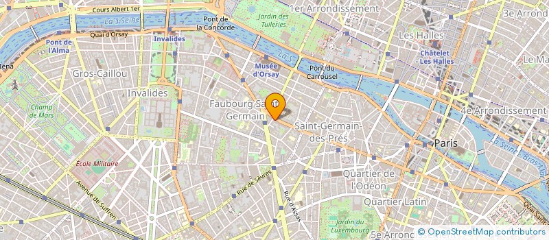 localisation de l'entreprise SOCIETE FRANCAISE DES INTERETS DES AUTEURS DE L'ECRIT à PARIS