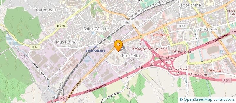 localisation de l'entreprise SOCIETE FRANCAISE DU BATIMENT  NIMES