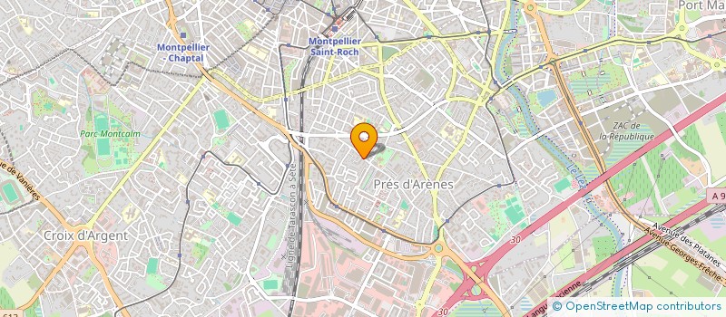 localisation de l'entreprise SOCIETE FRANCAISE ET FRANCOPHONE DE PSYCHO-ONCOLOGIE à MONTPELLIER