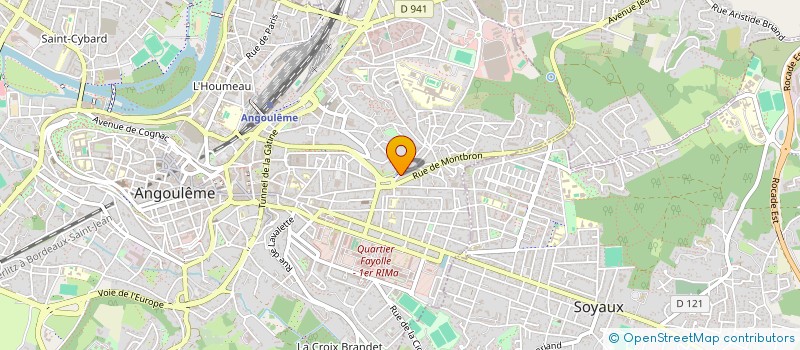 localisation de l'entreprise SOCIETE FRANCAISE IMMOBILIERE SOFRIMMO à ANGOULEME