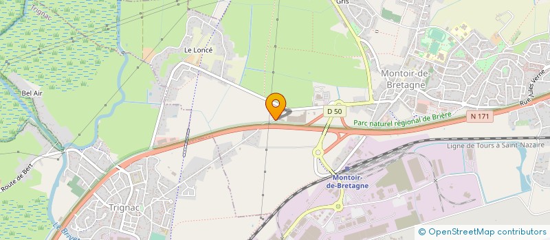 localisation de l'entreprise SOCIETE FRANCAISE OUTILS PROFESSIONNELS à MONTOIR-DE-BRETAGNE