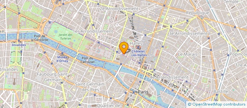 localisation de l'entreprise SOCIETE FRANCAISE POUR L'INDUSTRIE à PARIS