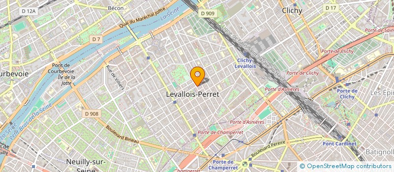 localisation de l'entreprise SOCIETE FRANCAISE RESTAURATION RAPIDE à LEVALLOIS-PERRET