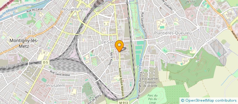 localisation de l'entreprise SOCIETE FRANCE AUTOMOBILES  METZ