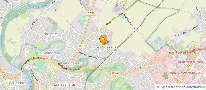 localisation de l'entreprise SOCIETE FRANCE FINANCES  NIORT