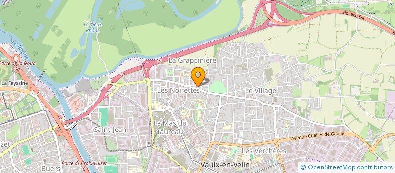 localisation de l'entreprise SOCIETE FRANCE RENOVATION  VAULX-EN-VELIN