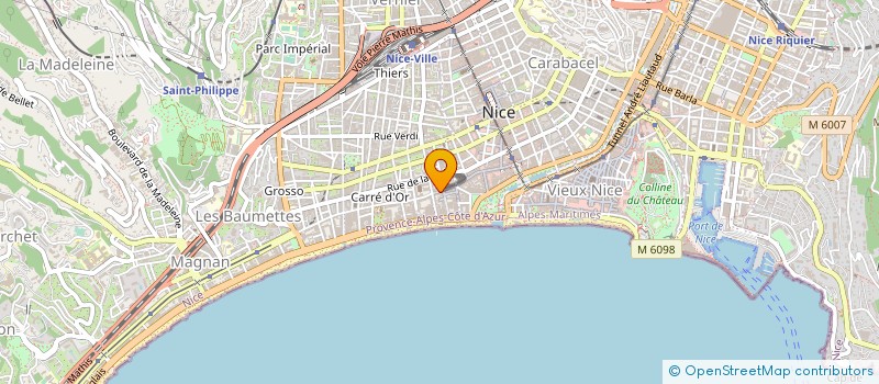 localisation de l'entreprise SOCIETE FRANCECLER à NICE