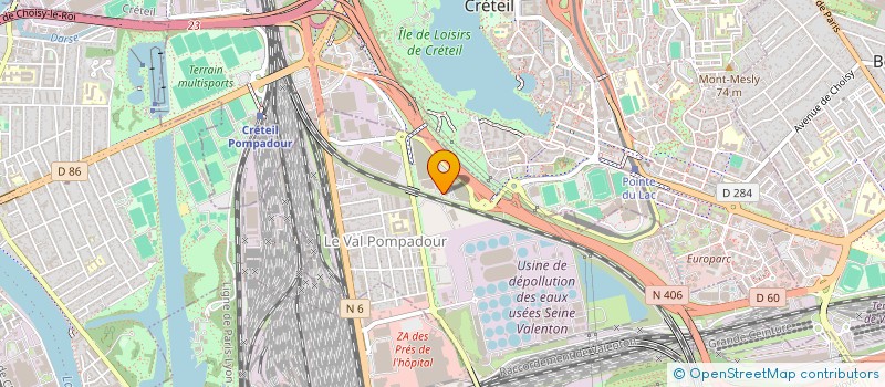 localisation de l'entreprise SOCIETE FRANCILIENNE DE BETON à VALENTON