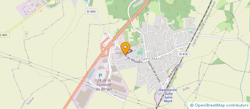 localisation de l'entreprise SOCIETE FRANCILIENNE DE LOCATION à SAINT-MARD