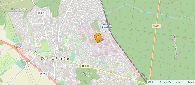 localisation de l'entreprise SOCIETE FRANCILIENNE DE TRANSPORTS SOFRAT à OZOIR-LA-FERRIERE