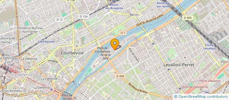 localisation de l'entreprise SOCIETE FRANCILIENNE DE TRAVAUX ET D'AMENAGEMENT à NEUILLY-SUR-SEINE