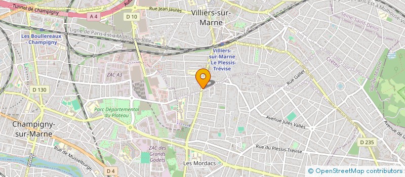 localisation de l'entreprise SOCIETE FRANCILIENNE MULTISERVICES  VILLIERS-SUR-MARNE