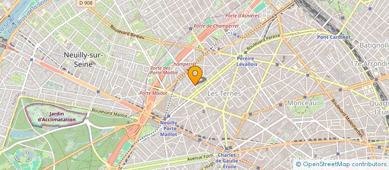 localisation de l'entreprise SOCIETE FRANCIS AUDIBERT ET ASSOCIES  PARIS