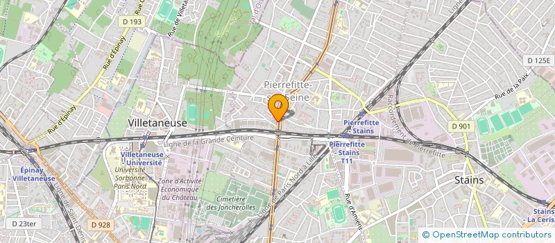 localisation de l'entreprise SOCIETE FRANCO-ALLEMANDE D'AUTOMOBILES à PIERREFITTE-SUR-SEINE