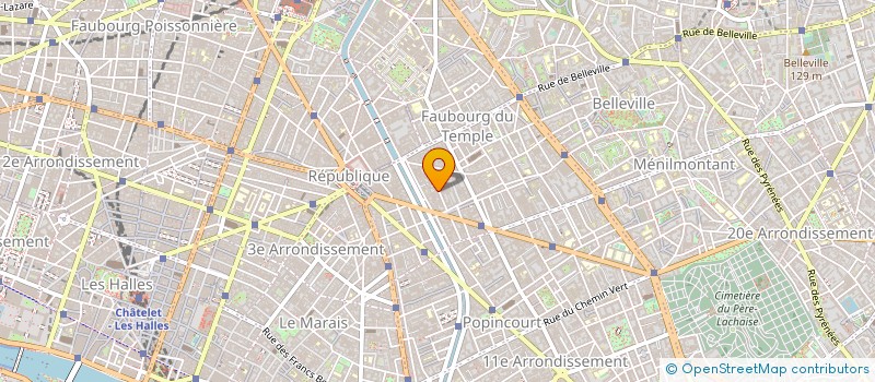 localisation de l'entreprise SOCIETE FRANCO BELGE DE FERMETURES à PARIS