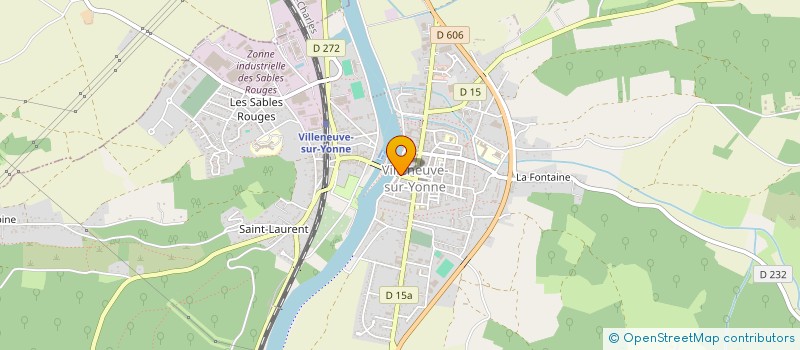 localisation de l'entreprise SOCIETE FRANCO ESPAGNOLE DE GASTRONOMIE  VILLENEUVE-SUR-YONNE
