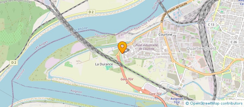 localisation de l'entreprise SOCIETE FRANCO PORTUGUAISE DE BATIMENT à AVIGNON