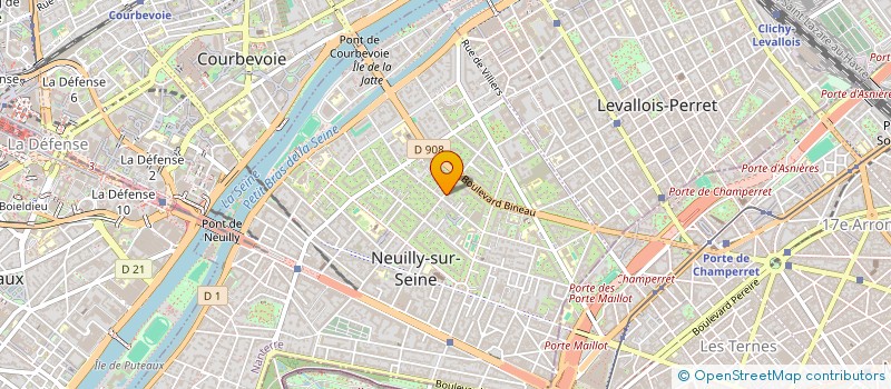 localisation de l'entreprise SOCIETE FRANCOEL PAOLA BRUGUI à NEUILLY-SUR-SEINE