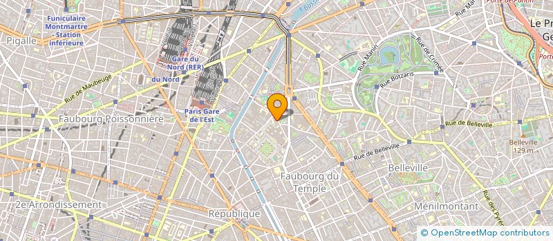 localisation de l'entreprise SOCIETE FRANCOPHONE  D HISTOCOMPABILITE ET D IMMUNOGENTIQUE  PARIS