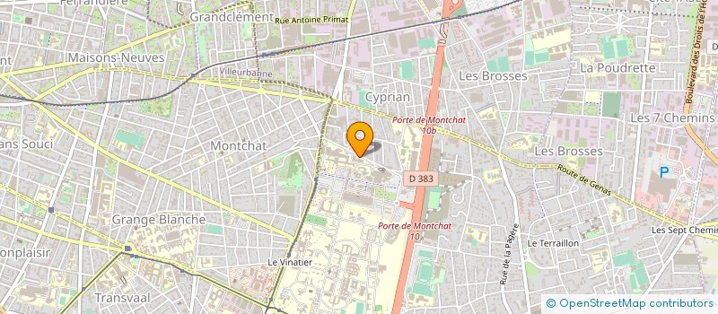 localisation de l'entreprise SOCIETE FRANCOPHONE DE CHRONOBIOLOGIE à BRON