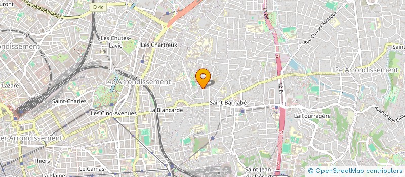 localisation de l'entreprise SOCIETE FRANCOPHONE DES BIOMATERIAUX DENTAIRES (S.F.B.D.)  MARSEILLE