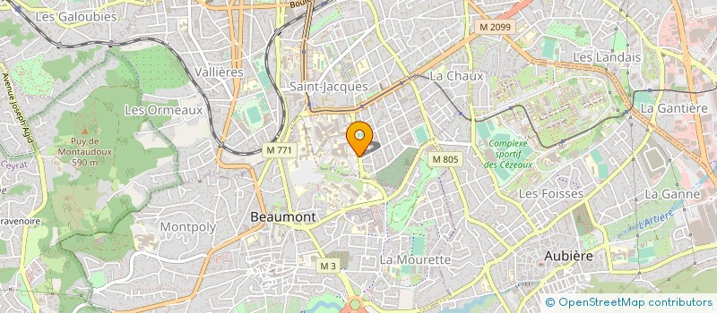 localisation de l'entreprise SOCIETE FRANCOPHONE DES MOUVEMENTS ANORMAUX (SOFMA)  CLERMONT-FERRAND