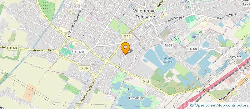localisation de l'entreprise SOCIETE FRASSON ET FILS à FROUZINS