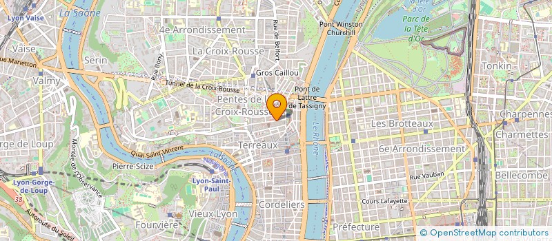 localisation de l'entreprise SOCIETE FREDERIC BASSET à LYON