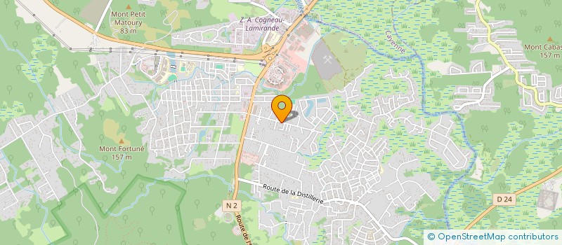 localisation de l'entreprise SOCIETE FROID INDUSTRIEL  MATOURY