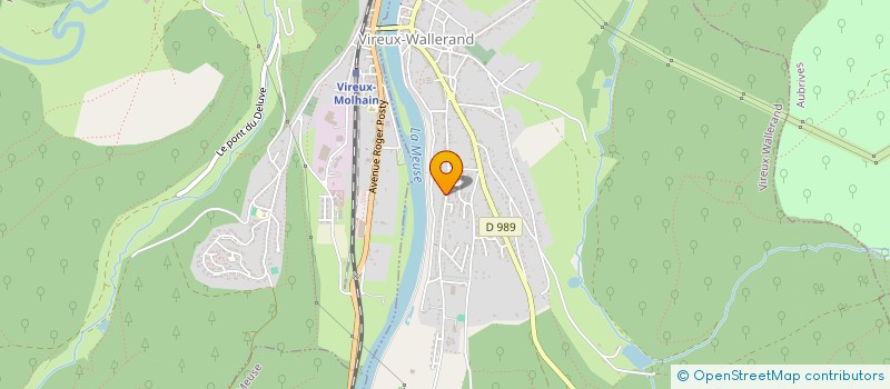 localisation de l'entreprise SOCIETE FROMARI à VIREUX-WALLERAND