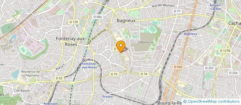 localisation de l'entreprise SOCIETE G.B. PIZZA PRESTO à BAGNEUX