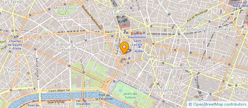 localisation de l'entreprise SOCIETE G. BILBAULT à PARIS