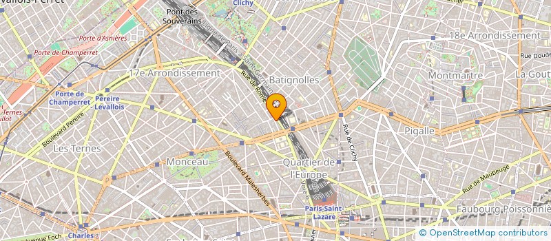 localisation de l'entreprise SOCIETE G.G.C.H.  PARIS