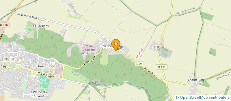 localisation de l'entreprise SOCIETE G LAFOUASSE à PECQUEUSE