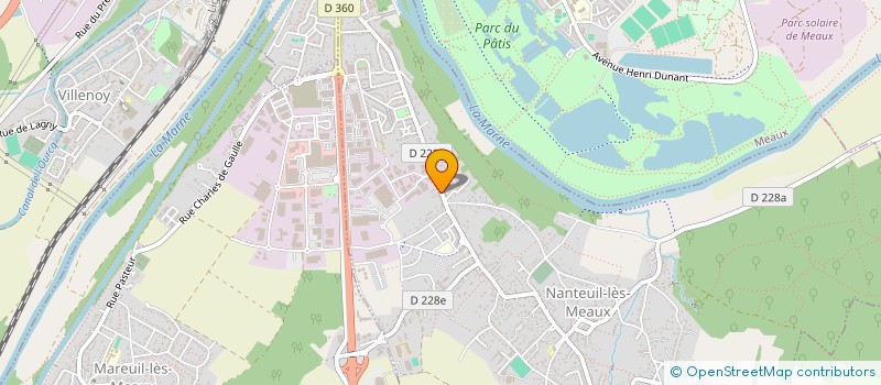 localisation de l'entreprise SOCIETE G M R C E 77 à NANTEUIL-LES-MEAUX