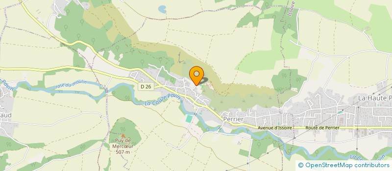 localisation de l'entreprise SOCIETE GABRIEL II  ISSOIRE