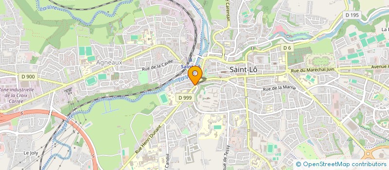 localisation de l'entreprise SOCIETE GACHE  SAINT-LO