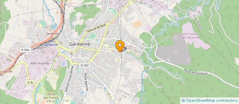 localisation de l'entreprise SOCIETE GALEE  GARDANNE