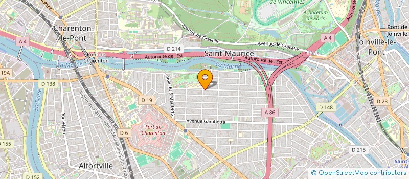 localisation de l'entreprise SOCIETE GANGLOFF à MAISONS-ALFORT