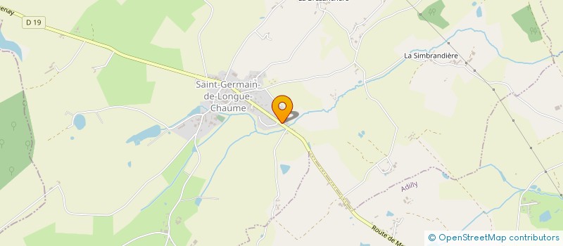 localisation de l'entreprise SOCIETE GANNE  SAINT-GERMAIN-DE-LONGUE-CHAUME