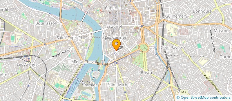 localisation de l'entreprise SOCIETE GARONNAISE DU BATIMENT à TOULOUSE
