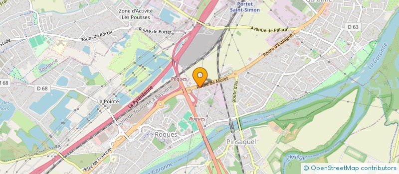 localisation de l'entreprise SOCIETE GARONNE MATERIAUX à PORTET-SUR-GARONNE