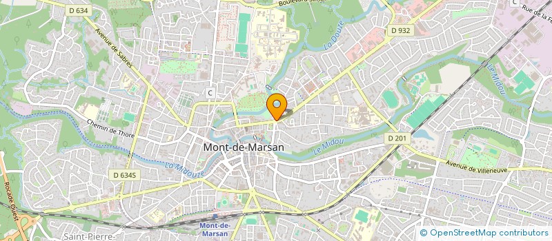 localisation de l'entreprise SOCIETE GARRABOS à MONT-DE-MARSAN
