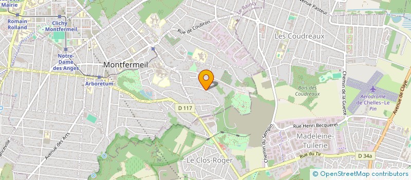 localisation de l'entreprise SOCIETE GASPARD à MONTFERMEIL