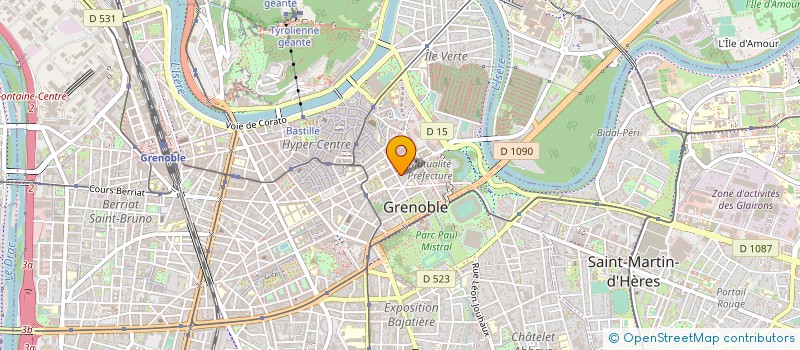 localisation de l'entreprise SOCIETE GASSAC IMMOBILIERE  GRENOBLE