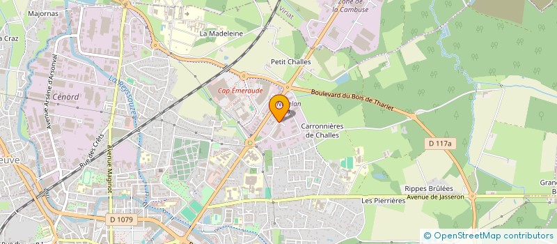 localisation de l'entreprise SOCIETE GASTRONOMIQUE DE RESTAURATION à BOURG-EN-BRESSE