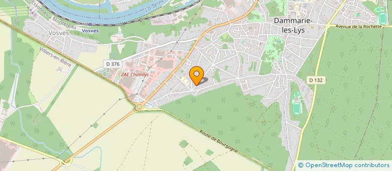 localisation de l'entreprise SOCIETE GAUDIER à DAMMARIE-LES-LYS