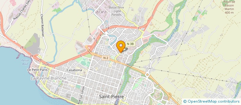 localisation de l'entreprise SOCIETE GAZ DISTRIBUTION  SAINT-PIERRE